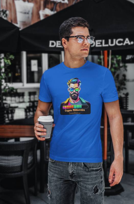 Crypto Millionaire Loading - Tee - Incredible Men Apparel