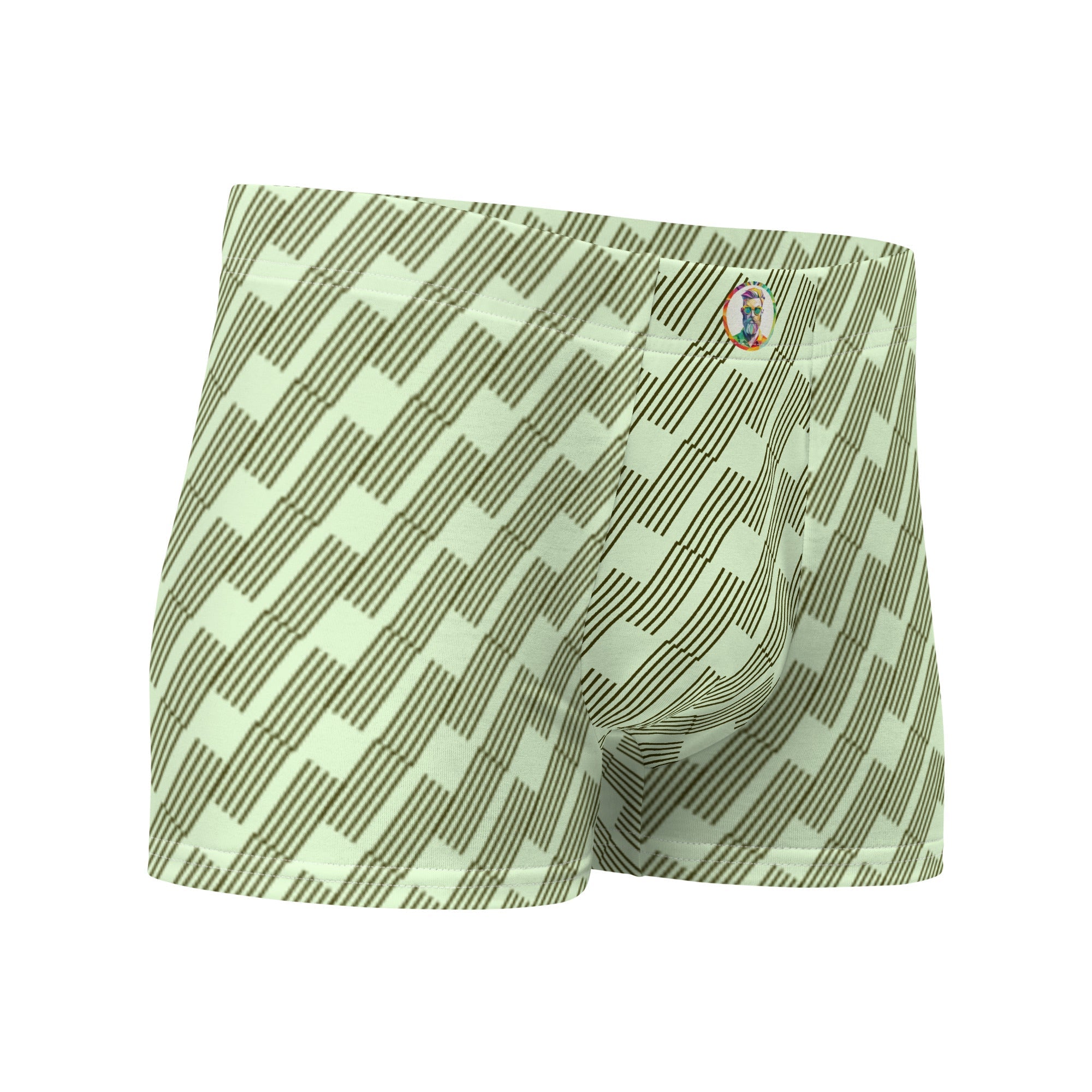 Green - Boxer Briefs - Incredible Men Apparel