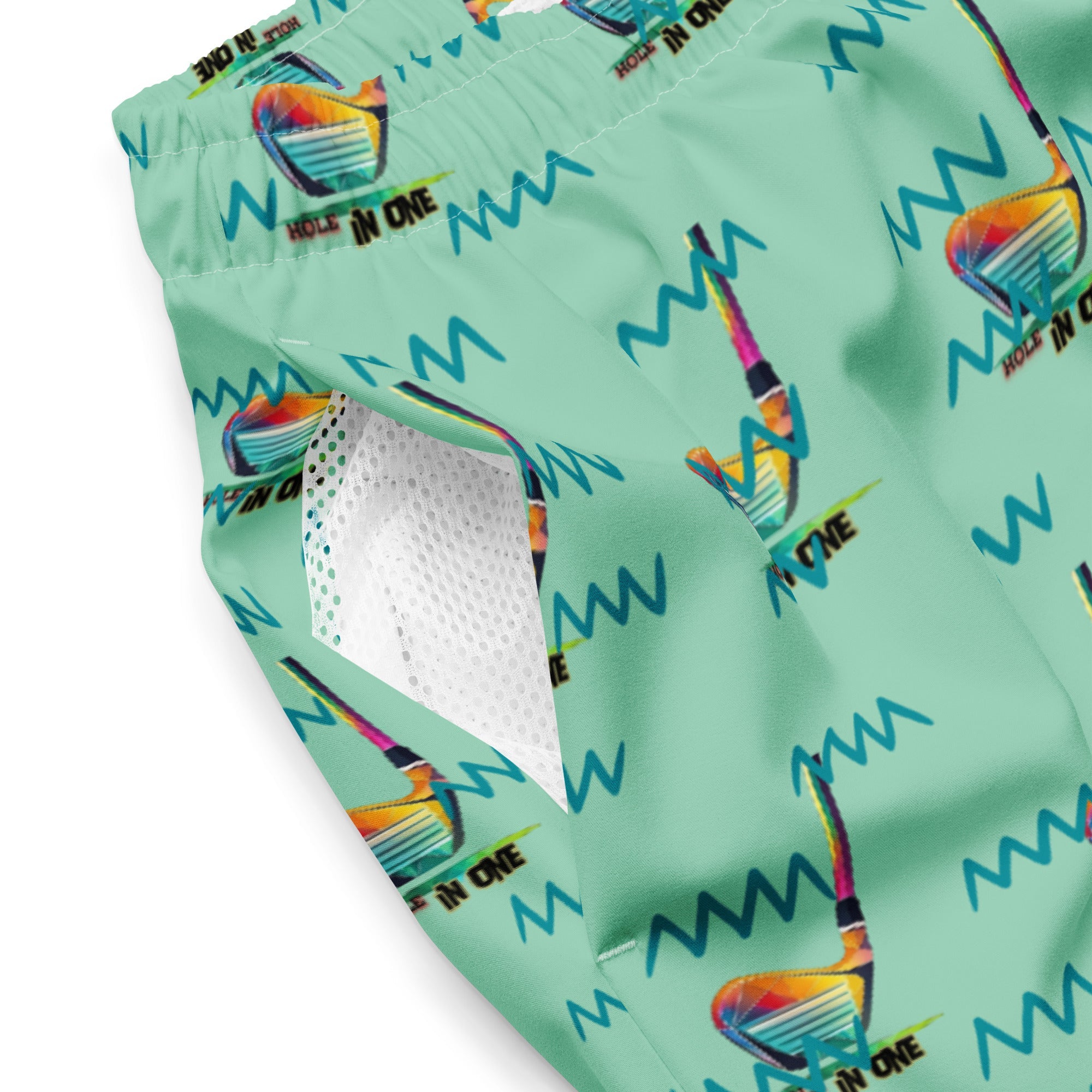 Hole in One - Recycled Swim Trunks ♻️ - Incredible Men Apparel