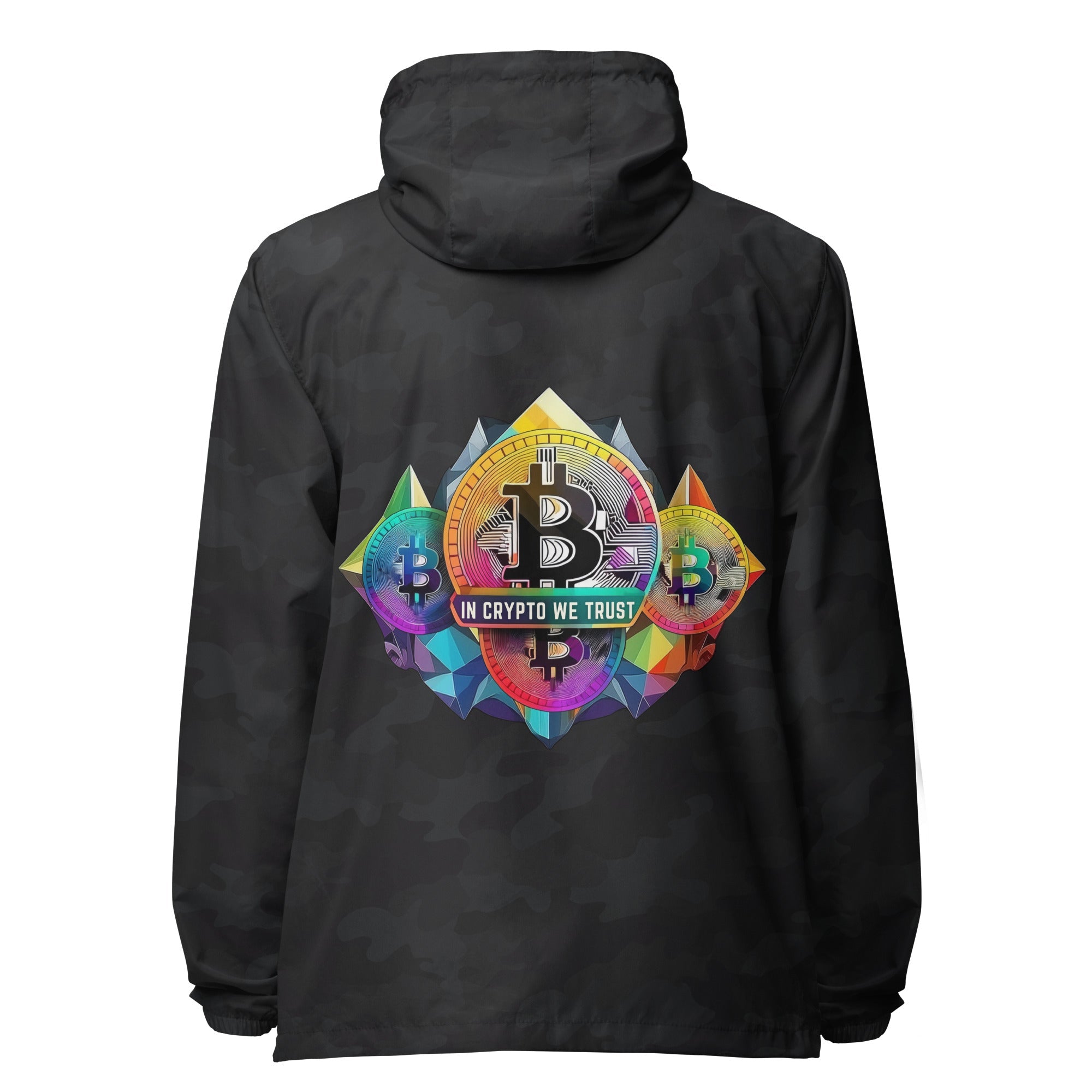In Crypto We Trust - Windbreaker - Incredible Men Apparel