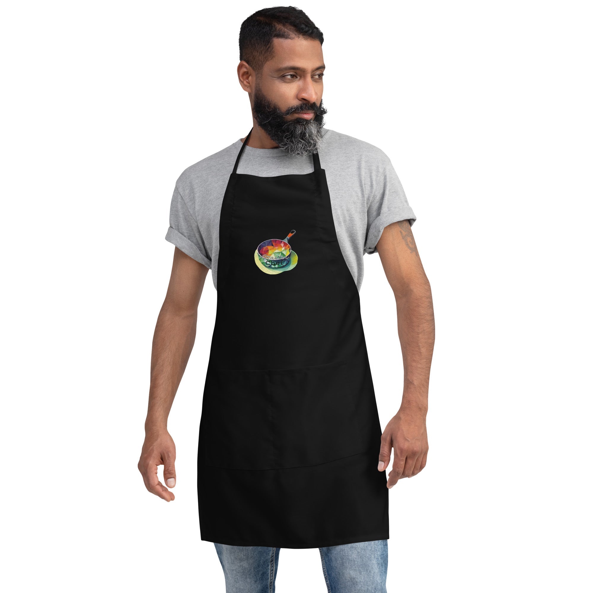 Master Chef - Embroidered Apron - Incredible Men Apparel