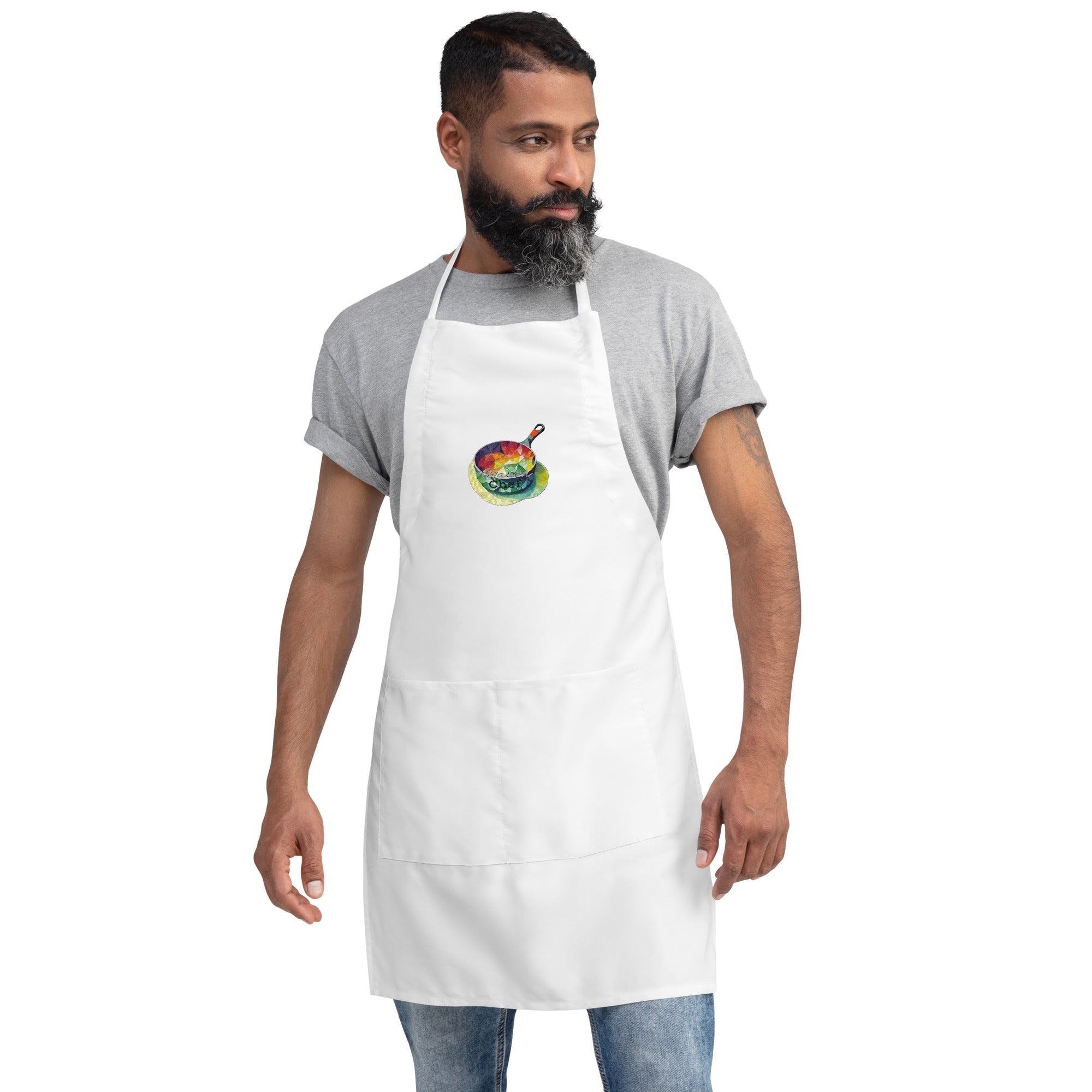 Master Chef - Embroidered Apron - Incredible Men Apparel