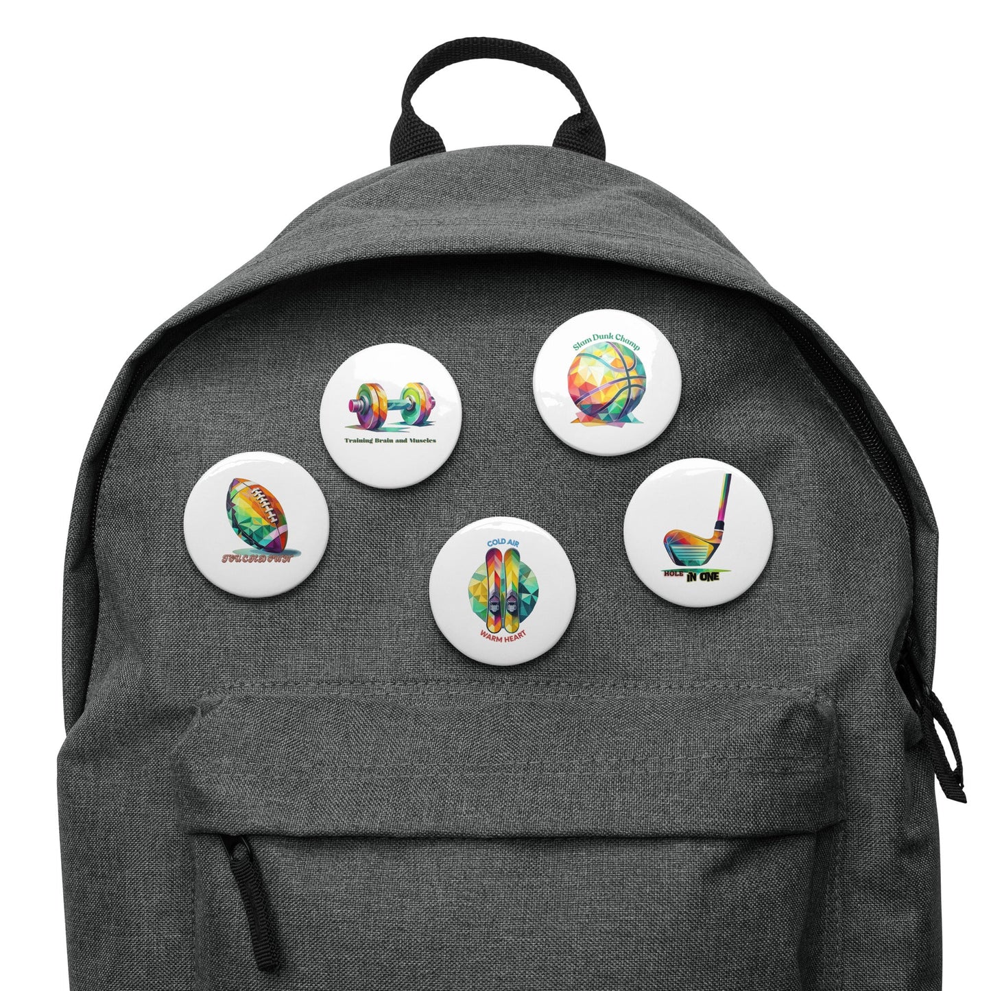 Sporty - Pin Buttons Set - Incredible Men Apparel
