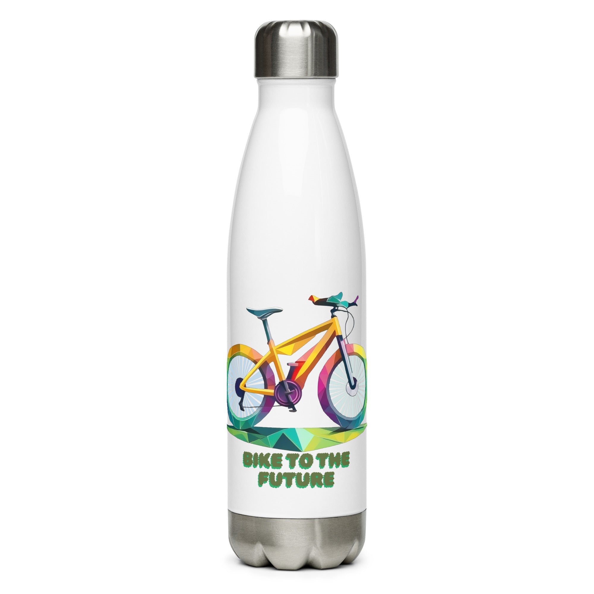 Bike to the Future - Water Bottle - Incredible Men Apparel