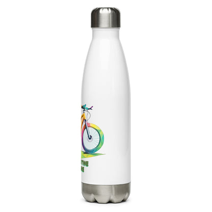 Bike to the Future - Water Bottle - Incredible Men Apparel