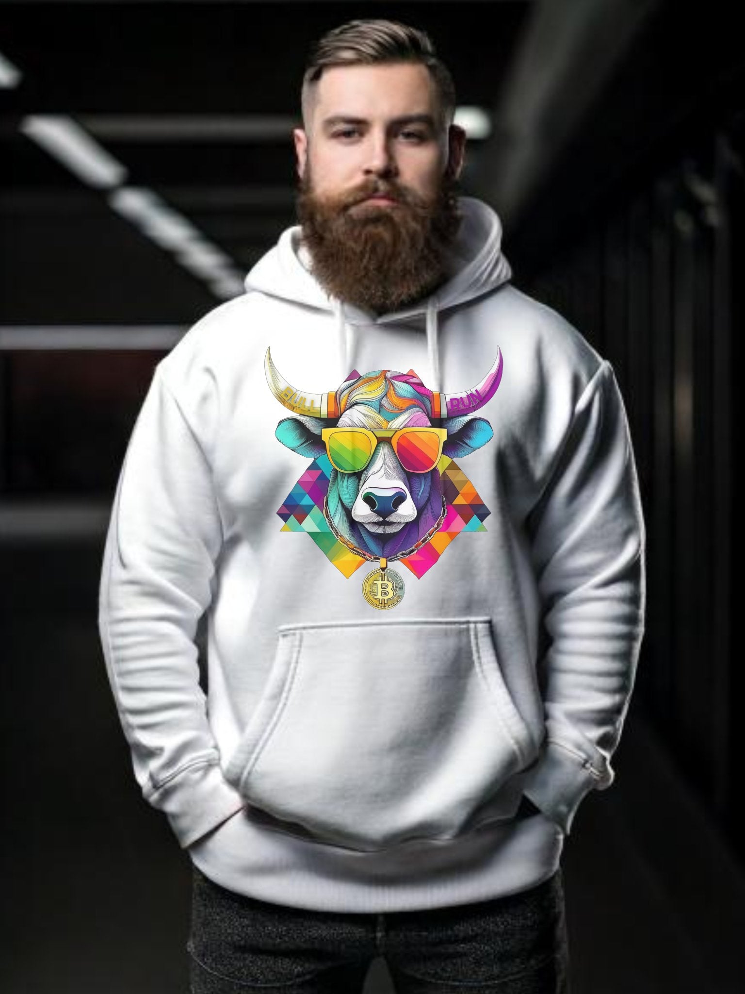 Bull Run - Premium Eco Hoodie 🌿 - Incredible Men Apparel