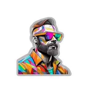 Caucasian Profile - Sticker - Incredible Men Apparel