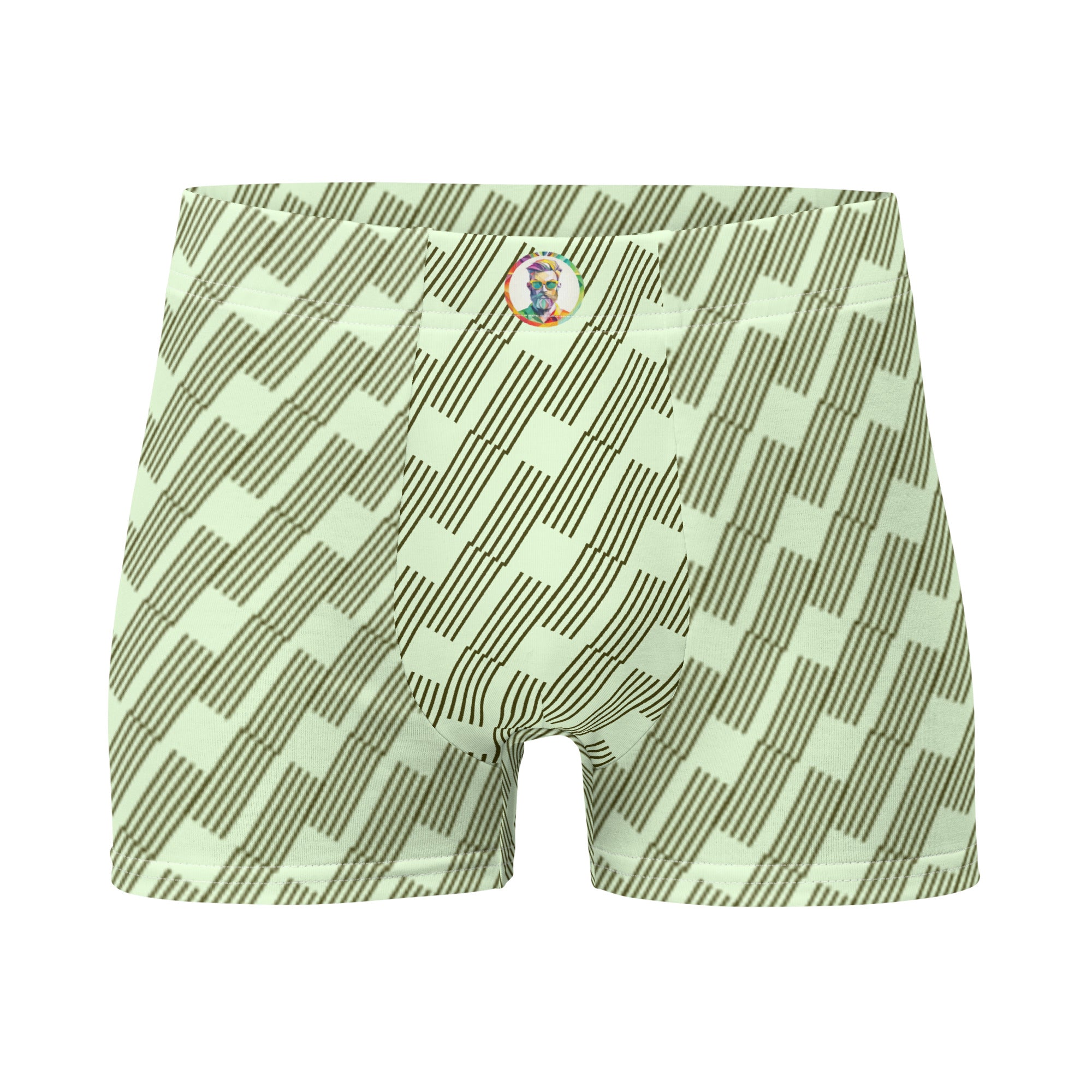 Green - Boxer Briefs - Incredible Men Apparel