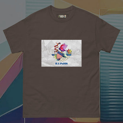 Illinois - Tee - Incredible Men Apparel