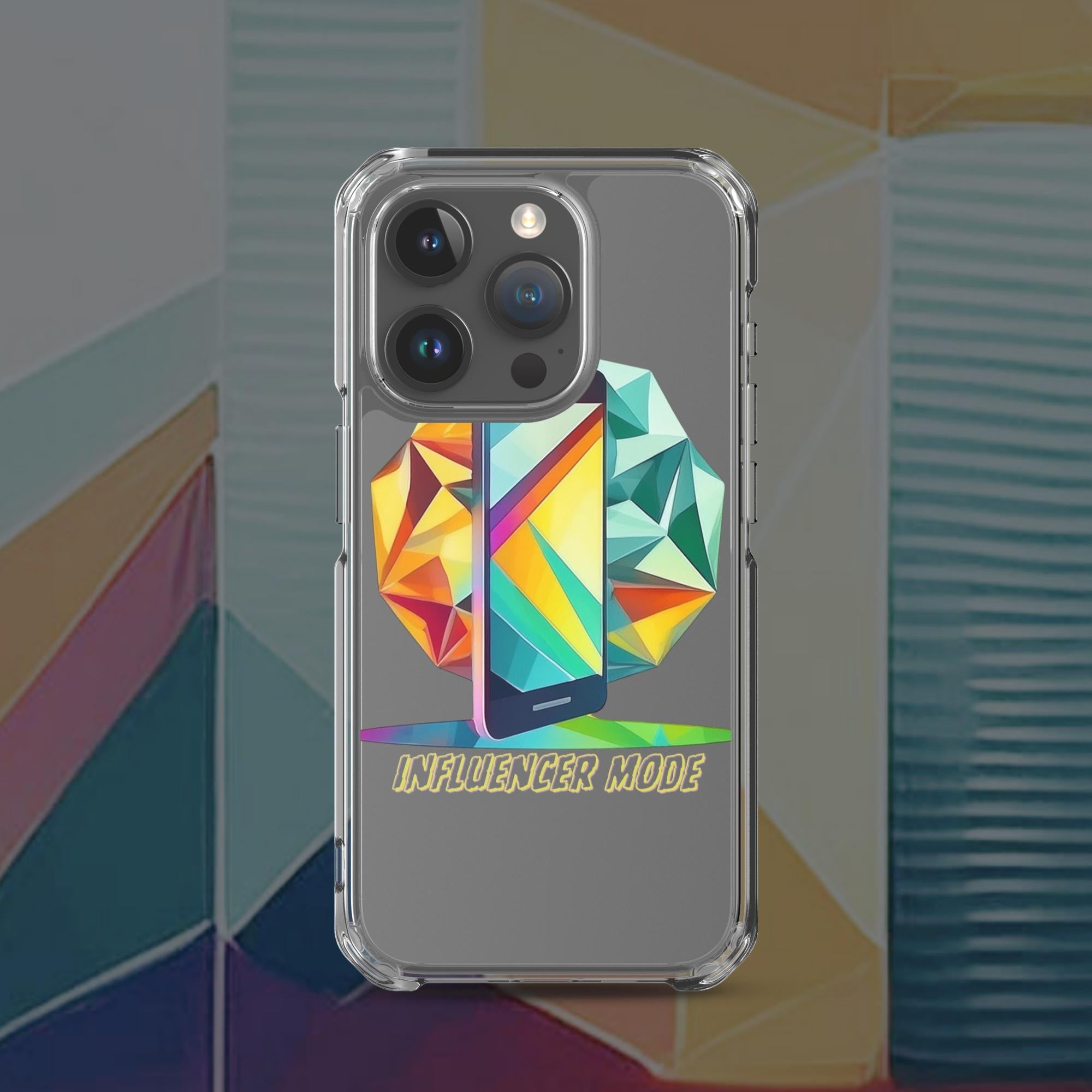 Influencer Mode - Clear Case for iPhone® - Incredible Men Apparel