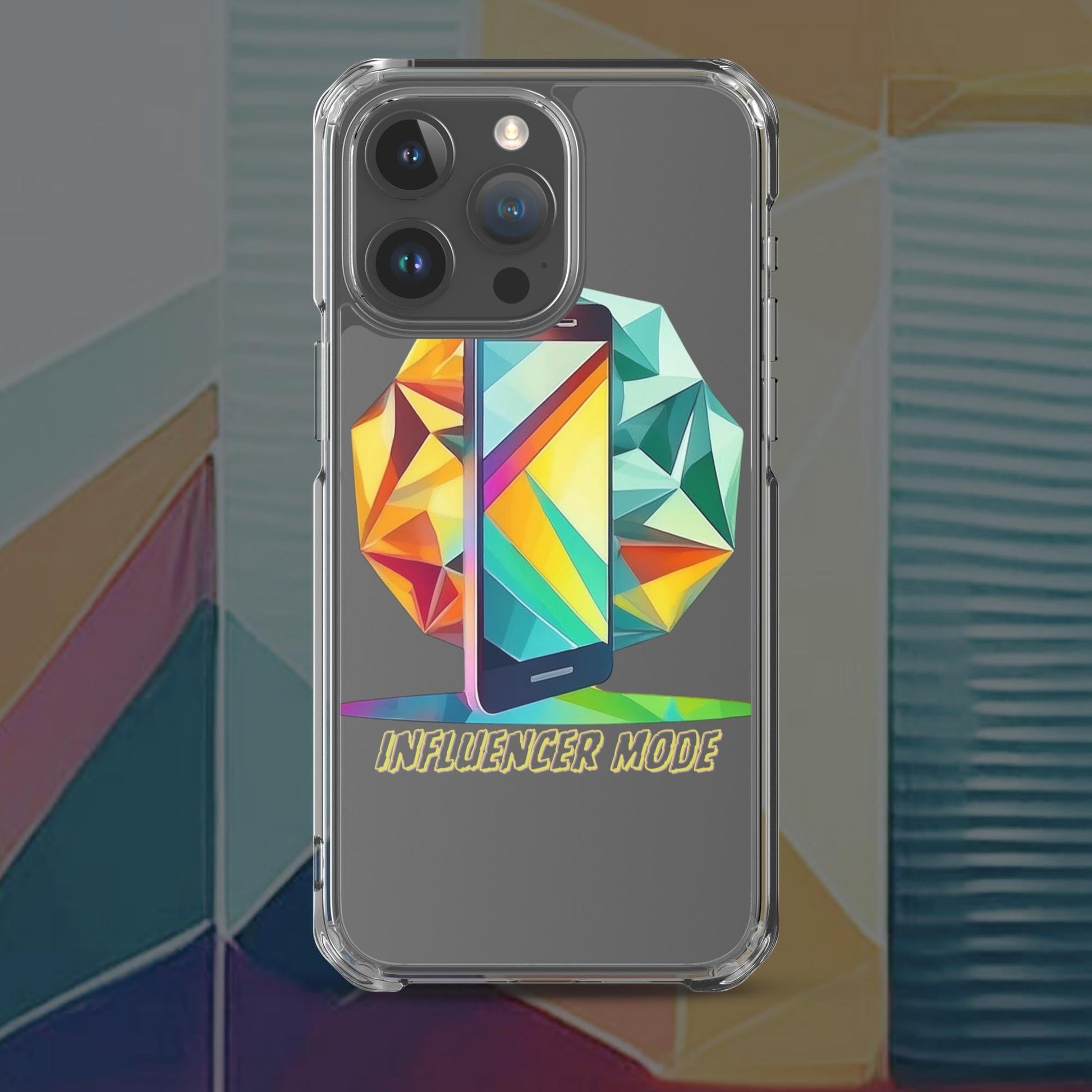 Influencer Mode - Clear Case for iPhone® - Incredible Men Apparel