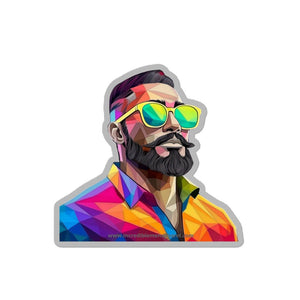 LatinX Profile - Sticker - Incredible Men Apparel