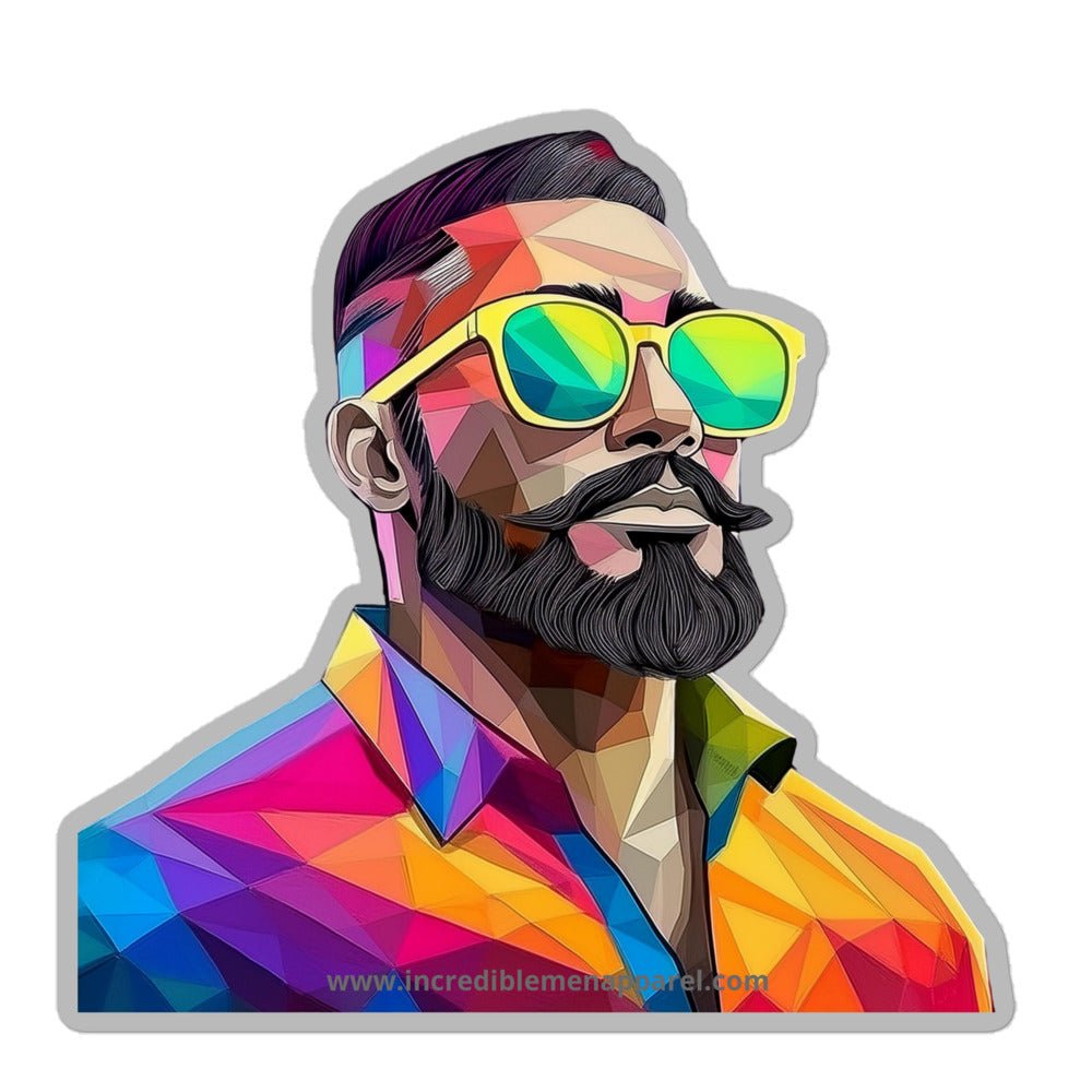 LatinX Profile - Sticker - Incredible Men Apparel