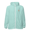 Aqua/White Zipper / 3XL