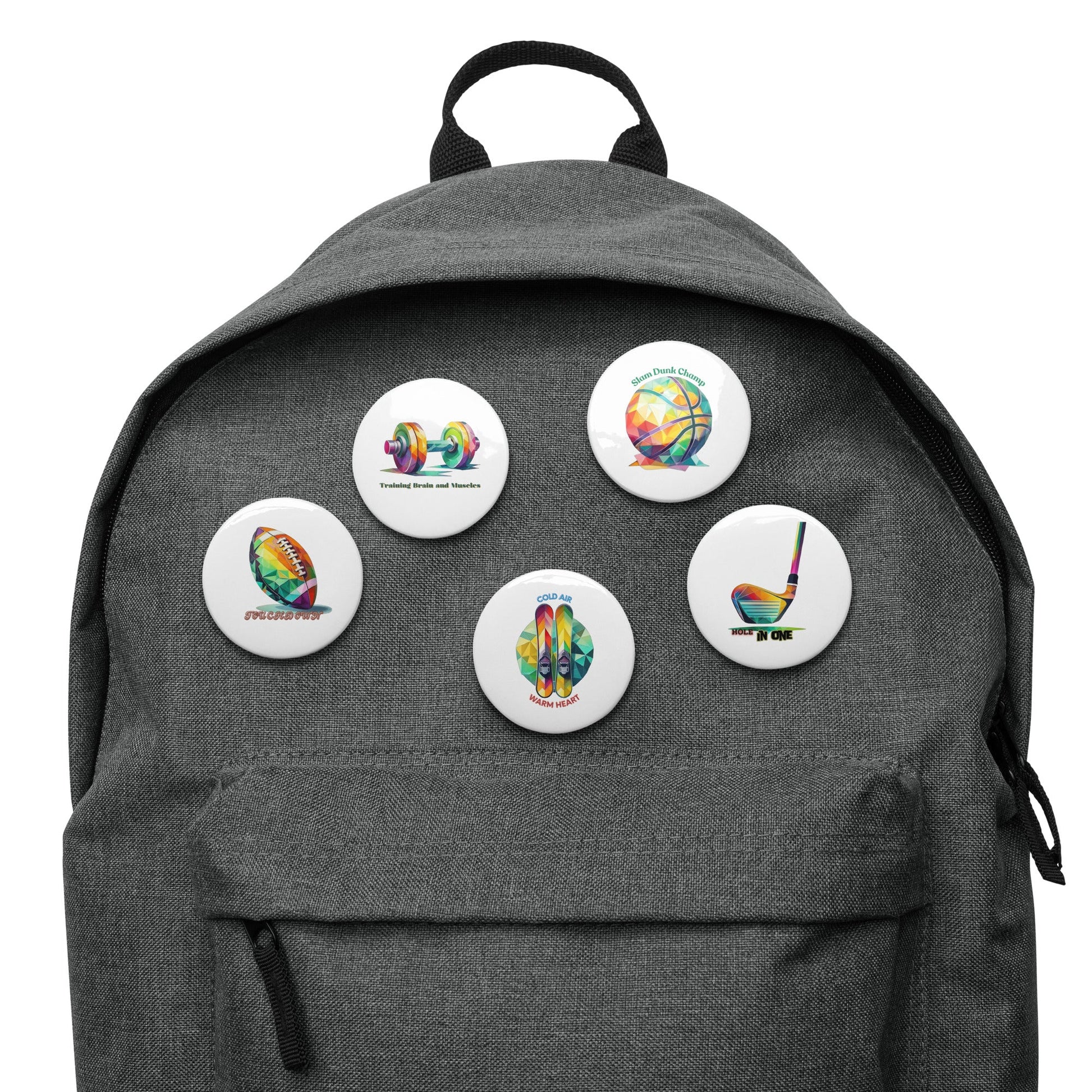 Sporty - Pin Buttons Set - Incredible Men Apparel
