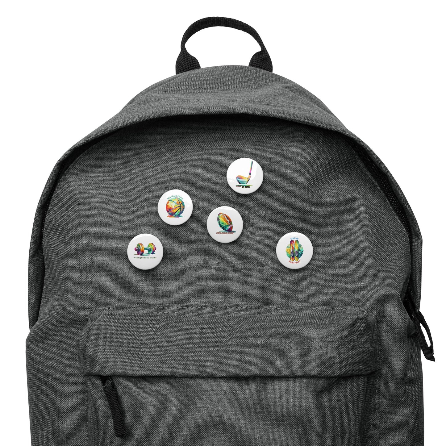 Sporty - Pin Buttons Set - Incredible Men Apparel