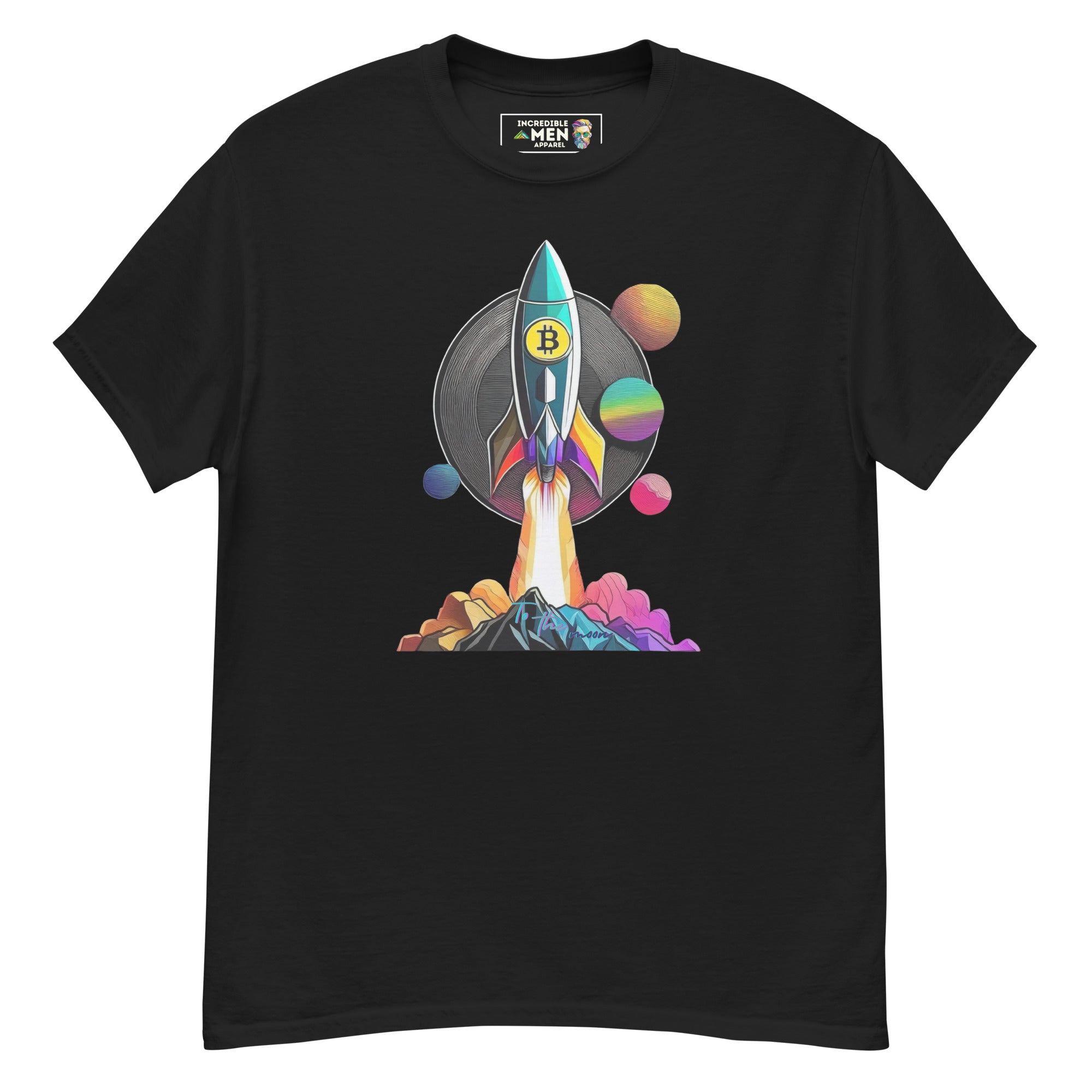 To The Moon - Tee - Incredible Men Apparel