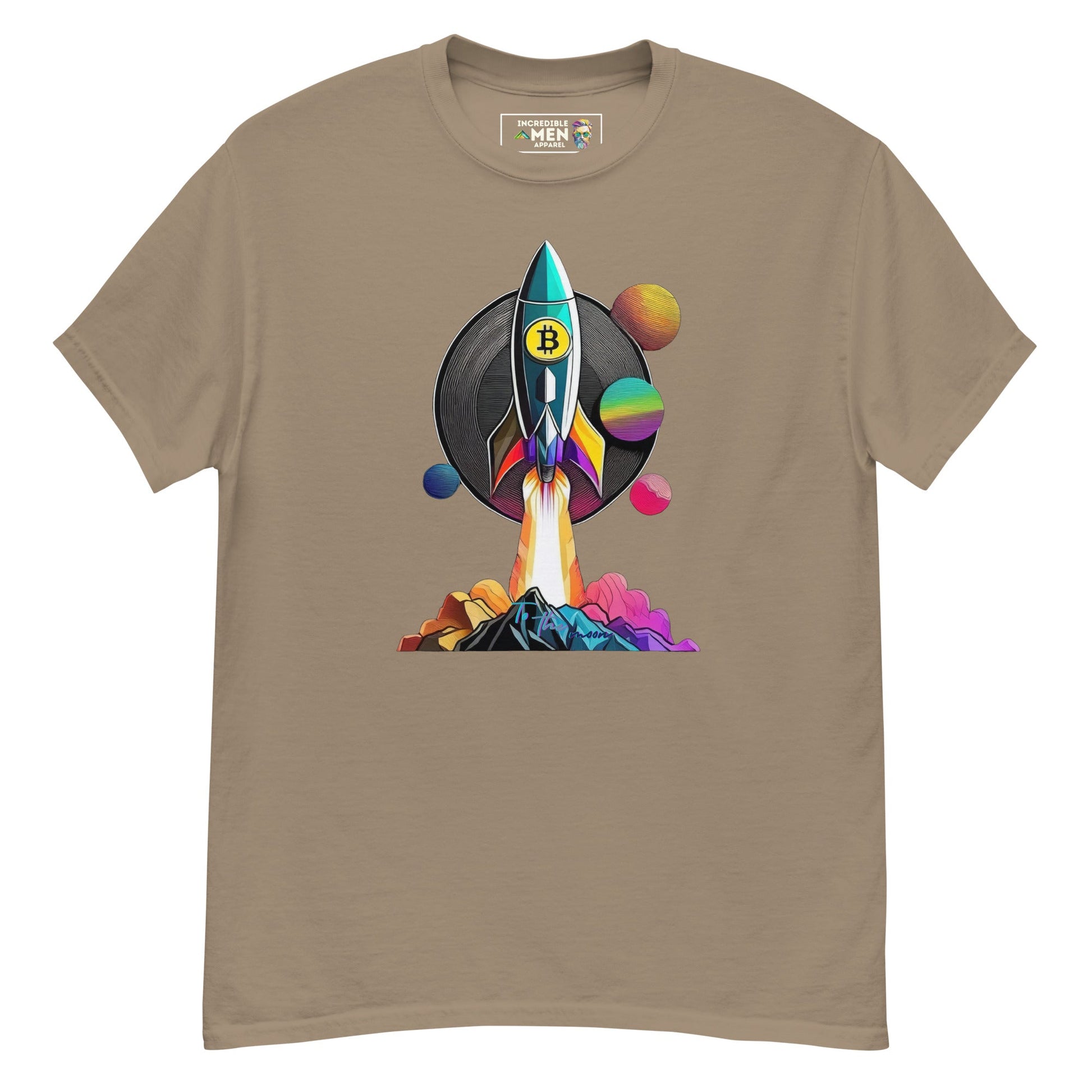 To The Moon - Tee - Incredible Men Apparel