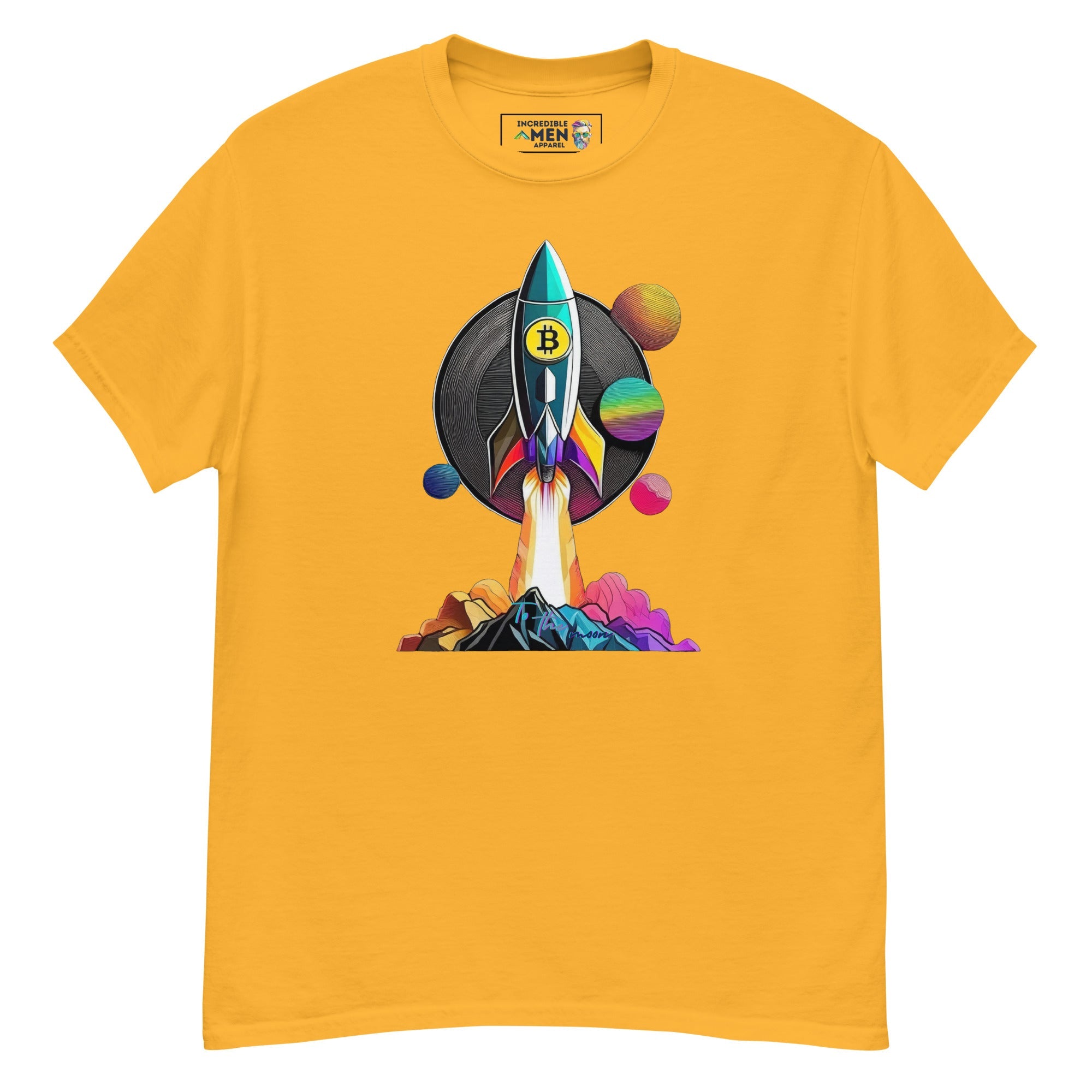 To The Moon - Tee - Incredible Men Apparel