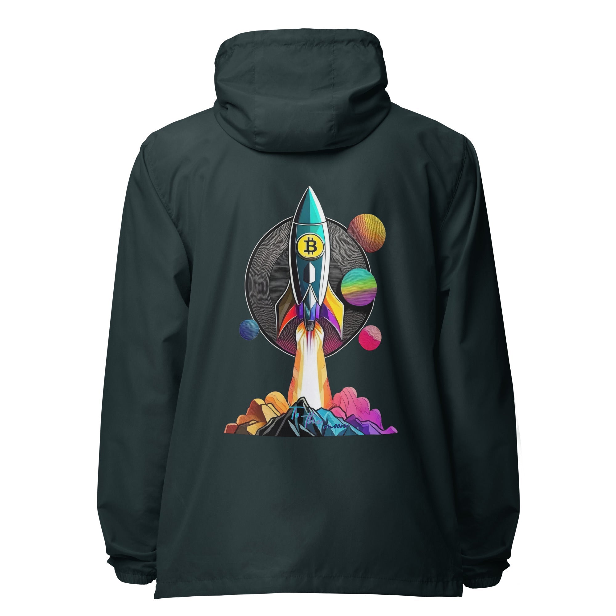 To The Moon - Windbreaker - Incredible Men Apparel