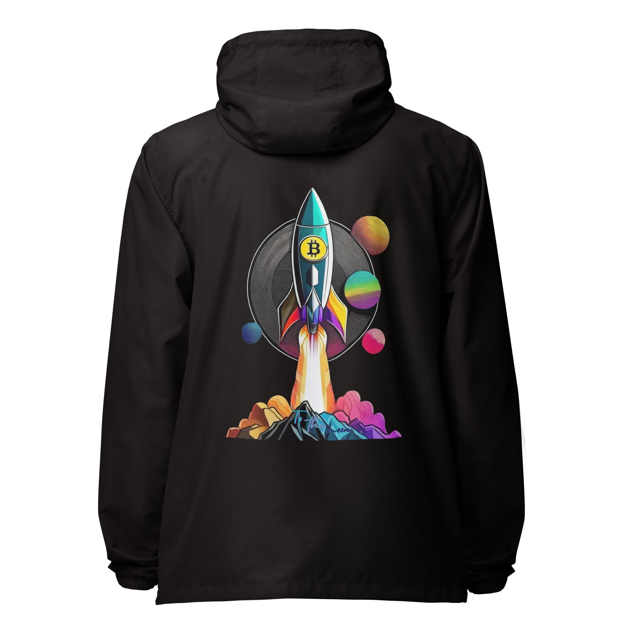 To The Moon - Windbreaker - Incredible Men Apparel