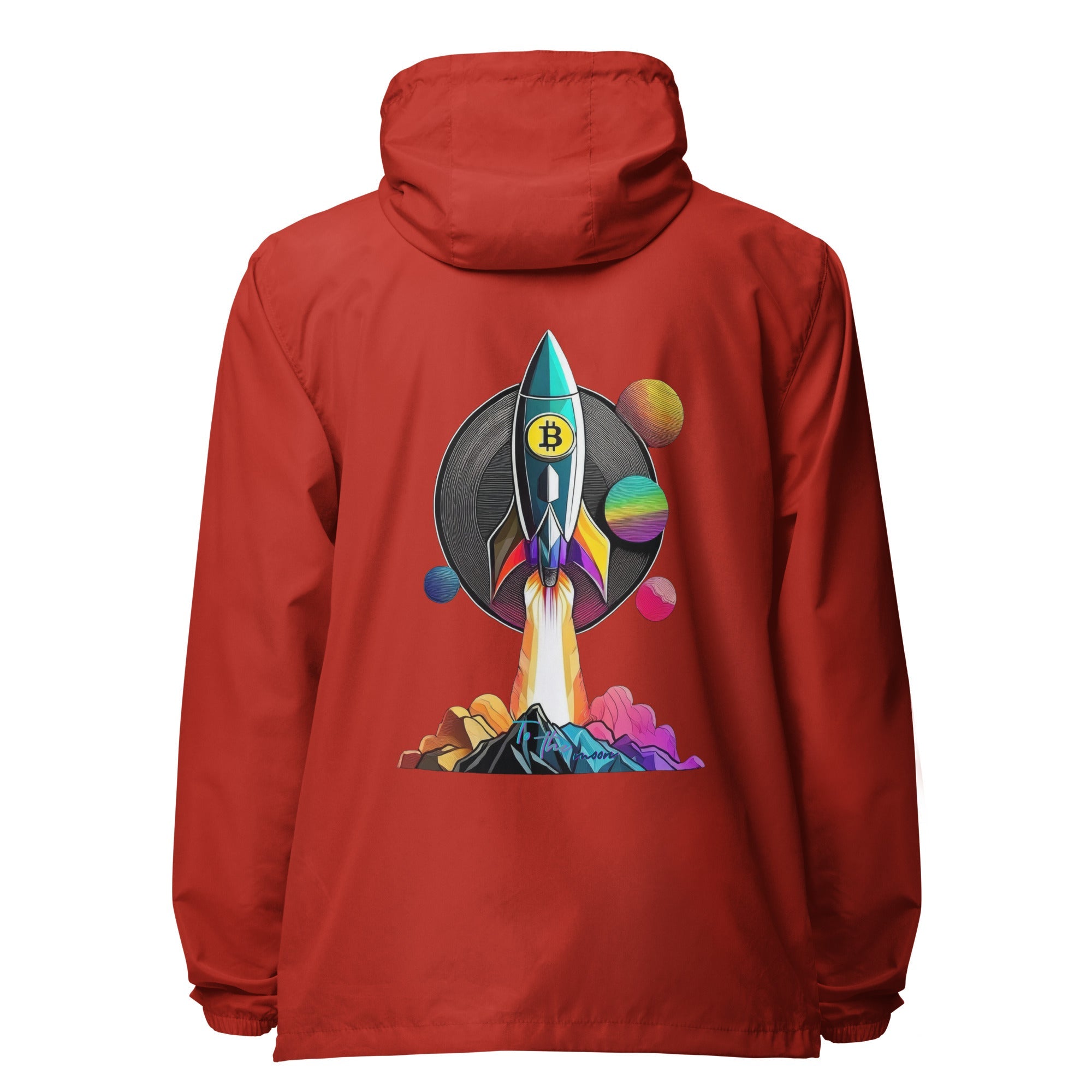 To The Moon - Windbreaker - Incredible Men Apparel