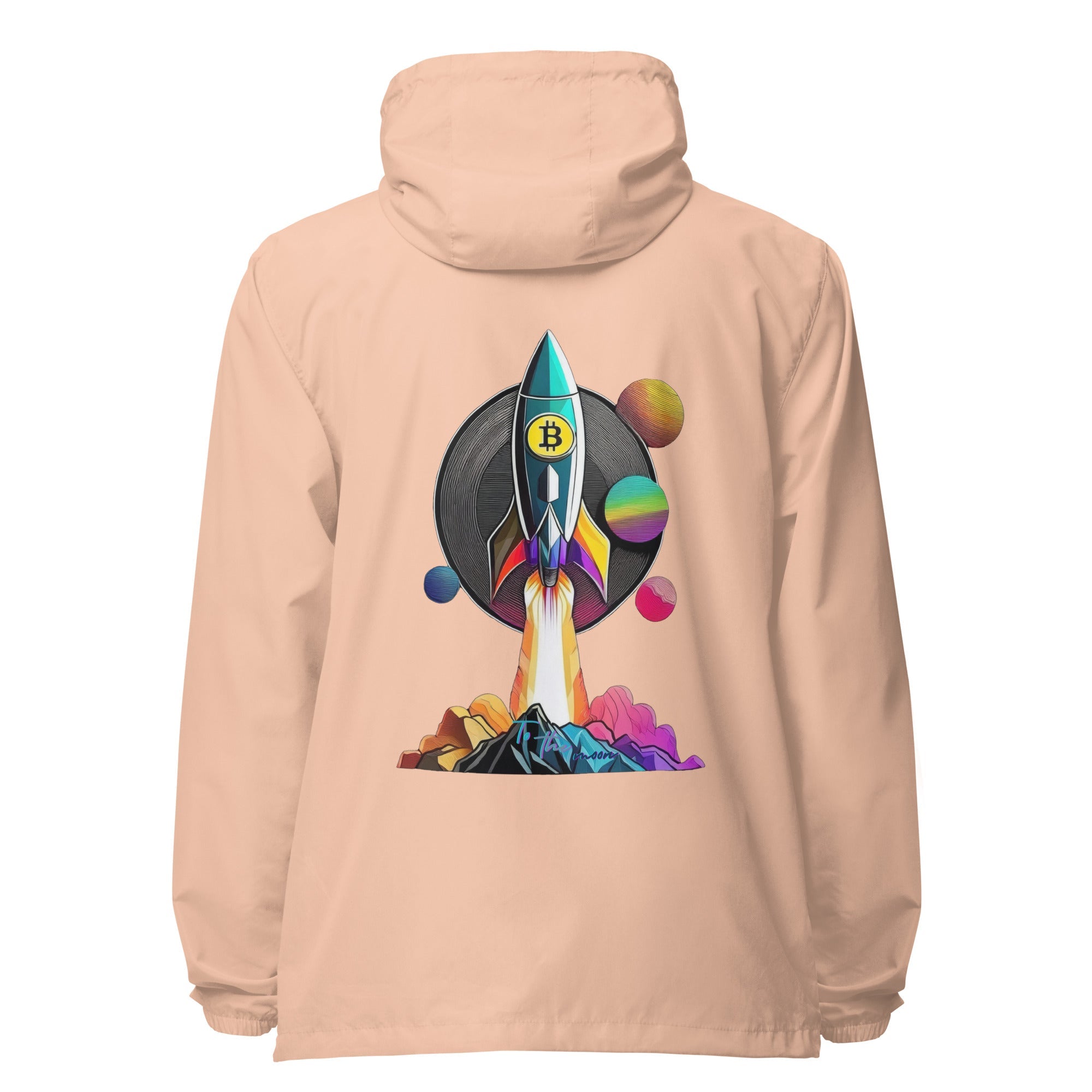 To The Moon - Windbreaker - Incredible Men Apparel